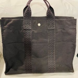 Hermes canvas bag
